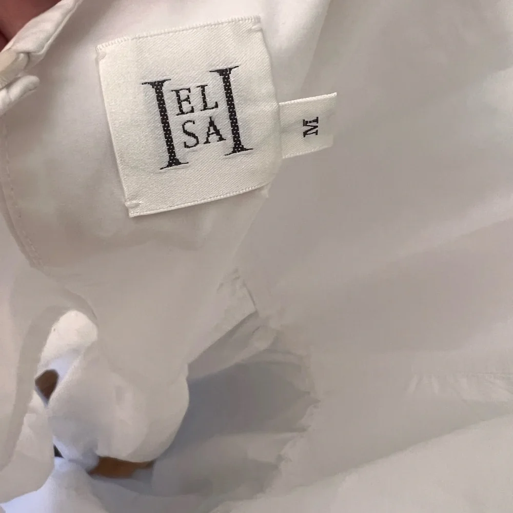 HELSA White Poplin Maxi Dress - Picture 5 of 7